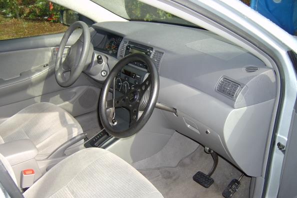 A+ Drivers Training Dual Control Vehicle Inside View